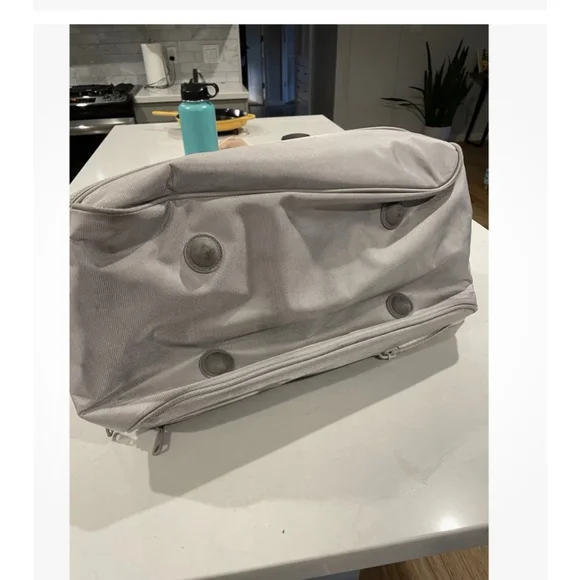 Calpak Stevyn Duffel Bag in Dune Tan - aka Grey - Picture 2 of 8